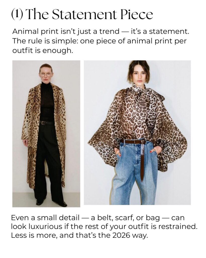 how to wear animal print in 2026 2
