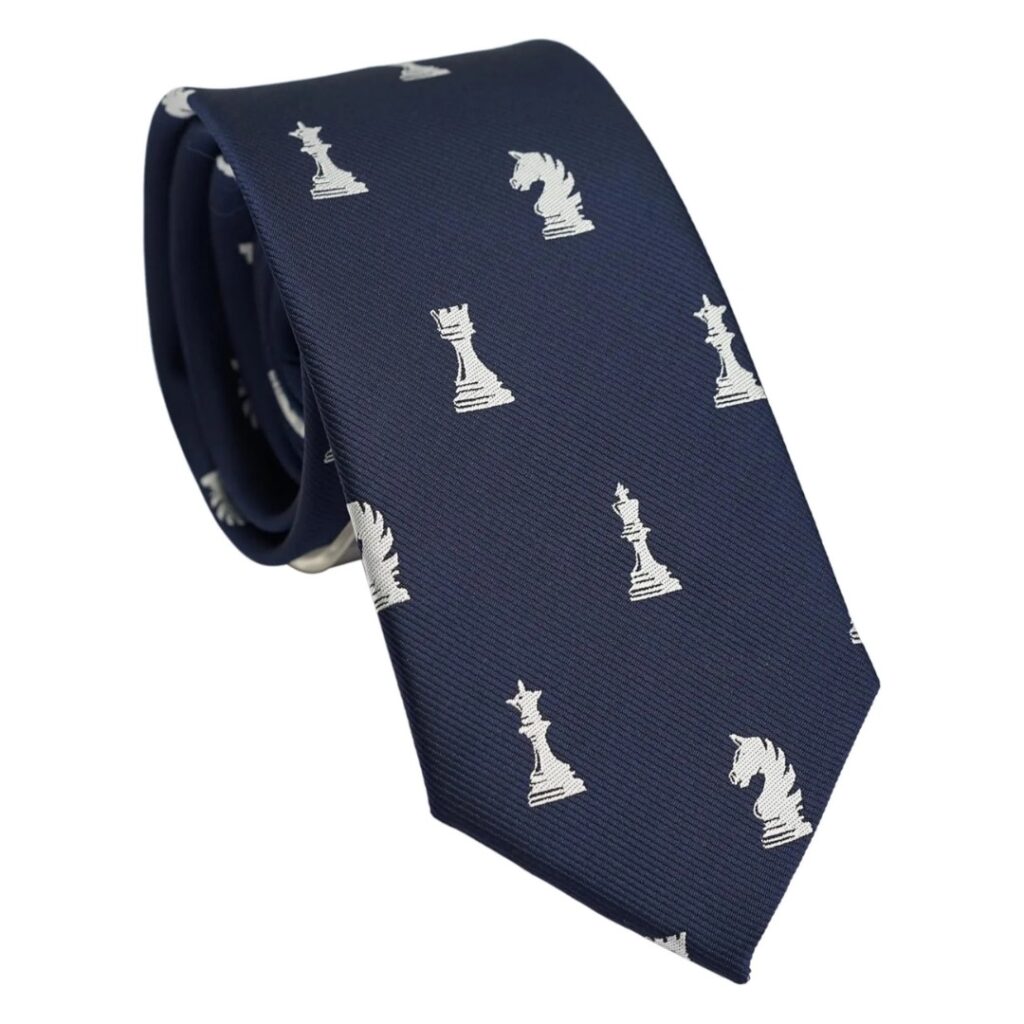  chess game pattern tie