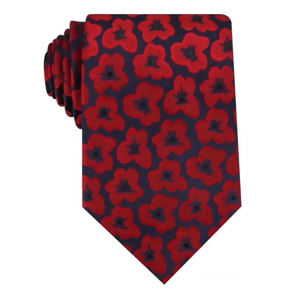 Floral Necktie 